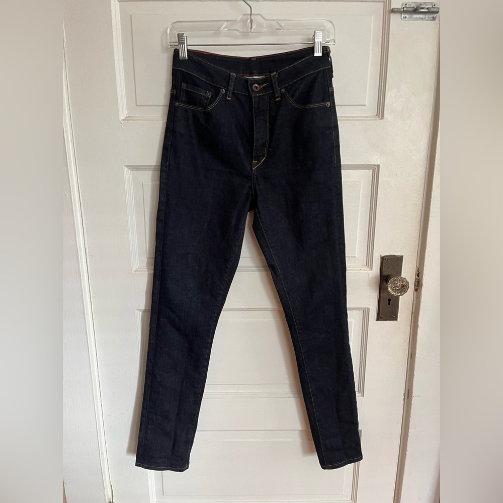 Raleigh Denim Mid-Rise Skinny Jeans - 27